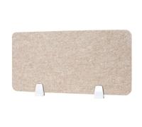 Divisorio for scrivania Home ，Pannello divisorio fonoassorbente for la privacy,per pannello divisorio for scrivania professionale da banco(Brown,30cmx80cmx9mm)