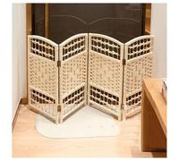 Divisorio For Stanze Corte, Divisorio Pieghevole For La Privacy Oscurante, Divisorio Portatile For Interni, Piccolo Divisorio For La Separazione Di Ufficio, Casa, Dormitorio (23,62 X 11,8 Pollici)(Whi