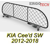 Divisorio Griglia Rete Divisoria per KIA Cee'd SW 2012-2018, per cani e bagagli.