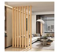 Divisorio in legno a listelli di stanze, da pavimento a soffitto, griglia divisoria per casa da tè, caffetteria, hotel, 80 cm