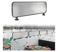 Divisorio in vetro temperato per la privacy, per cucina, sala da pranzo, ufficio e hotel, migliora lo spazio e la privacy con il design slish
