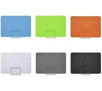 Divisorio indipendente per ufficio con insonorizzazione e privacy visiva, arancione, 30 x 100 cm, divisore di riduzione del rumore, soluzione flessibile per spazio di lavoro, elegante decorazione per