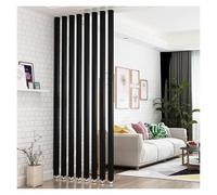 Divisorio moderno a tutta altezza, Kit hardware for divisorio con doghe in legno, regolabile dal pavimento al soffitto, 2,3-7,9 piedi, confezione da 8/15(Pack of 8,High-4.1ft/125cm)