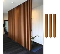 Divisorio moderno fai da te, dal pavimento al soffitto, per appartamenti studio, facile da installare e rimuovere, divisorio quadrato da parete (3 pezzi, altezza 200 cm)