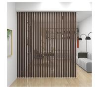 Divisorio per ambienti da pavimento a soffitto，Parete Divisoria in Alluminio，Schermo divisorio a montanti Soggiorno Semplice Moderno Ingresso Ristorante Ufficio Colonna(4 root,160cm/62.9in/5.24ft)