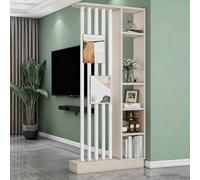 Divisorio per Ambienti, listelli divisori in legno per interni, Colonna del divisore dello schermo/post del divisore della parete, Schermi per la privacy in legno(Color A)