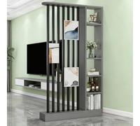 Divisorio per Ambienti, listelli divisori in legno per interni, Colonna del divisore dello schermo/post del divisore della parete, Schermi per la privacy in legno(Color G)