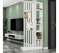 Divisorio per Ambienti, listelli divisori in legno per interni, Colonna del divisore dello schermo/post del divisore della parete, Schermi per la privacy in legno(Color B)