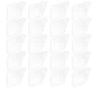 Divisorio per Frigorifero per Bevande in Plastica 20 Pezzi | Regolabile, Separazione Stabile, per Lattine, Organizzazione nel Vano e Pulizia del Frigo