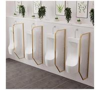 Divisorio per il bagno, divisorio per orinatoio con vetro temperato, divisorio per WC pubblico a parete, deflettore per orinatoio da uomo, per hotel, scuola, centro commerciale