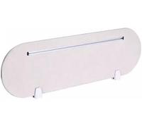 Divisorio per la privacy da scrivania con piedini di supporto, divisore insonorizzato per scrivanie in aula (bianco, 30 x 80 x 0,5 cm), migliora la concentrazione e la produttività negli ambienti di