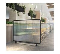 Divisorio per la privacy del ristorante, divisorio a mezza parete per aree da pranzo e postazioni di lavoro al coperto, design versatile per una maggiore privacy e gestione dello spazio