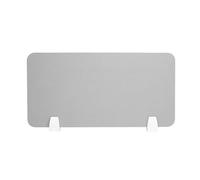 Divisorio per la privacy dell'ufficio: divisorio acustico da scrivania per lavoro e studenti, riduzione del rumore e controllo della distrazione visiva, scudo privacy a clip per una maggiore messa a