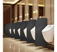 Divisorio per orinatoio, divisorio per WC 90x40 cm, divisorio per bagni pubblici, divisorio impermeabile per bagni in asili, scuole, centri commerciali e luoghi pubblici(3 pack)