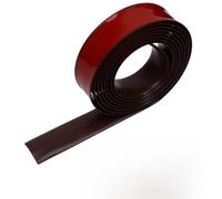 Divisorio per pavimento, striscia piatta autoadesiva, striscia flessibile in PVC per pavimenti in laminato, per la transizione delle porte/riparazione del pavimento, 300 cm di lunghezza x 4 cm di