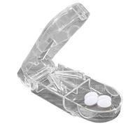 Divisorio Per Pillole - Dispenser Di Pillole Multiple | Spaccapillole Professionale Staccabile | Frantoio Per Medicinali Da Viaggio Per Uomini E Donne, Portapillole Multiuso Staccabile
