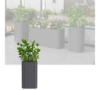 Divisorio per ristorante all'aperto con fioriera, divisorio commerciale per sala da pranzo, cortile, aiuola rialzata, recinzione privacy per una migliore vegetazione e atmosfera all'aperto