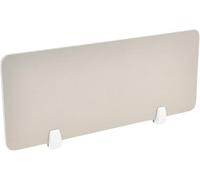 Divisorio per Scrivania, Schermo Acustico per La Privacy, Barriera Protettiva Contro Gli Starnuti, Riduce Il Rumore E Le Distrazioni Visive, Ideale per Studenti E Professionisti Beige L 80*W 30cm