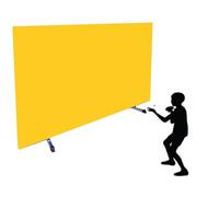 Divisorio per Tavolo da Ping Pong, autoportante - 140 cm. Schermo divisorio per la Privacy, Ideale per Lo Studio Individuale, l'allenamento, Le scuole e Gli stadi. Perfetto per sessioni di p