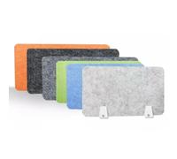 Divisorio per ufficio, pannello privacy da scrivania, divisorio acustico, riduce le distrazioni visive e sonore, divisorio per ufficio (blu, 30 x 60 cm) - ideale per la casa e gli spazi di lavoro