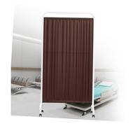 Divisorio Pieghevole Alto 6 Piedi, Schermo Per La Privacy Medica Con Ruote, Recinzione Temporanea Per Clinica/paziente/sala Visite Con Struttura In Ferro Pieghevole(B,2-panel)