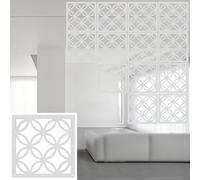 Divisorio pieghevole in legno e plastica per ufficio, soggiorno, cucina, camera da letto, divisorio versatile da appendere per separare lo spazio e la privacy