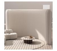 Divisorio pieghevole per ambienti, retrattile e portatile, per casa, ufficio o come parete divisoria salvaspazio, bianco - 300x180 cm/9,84x5,9 piedi,White-300x180cm/9.84x5.9ft