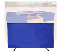 Divisorio Pieghevole per Tavolo da Ping Pong, Ideale per Allenamento Individuale, Garage e Stadio, 140x75 cm, 4 Pezzi, Blu. Perfetto per la Pratica Individuale e l'allenamento mirato.