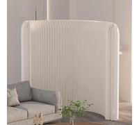 Divisorio pieghevole portatile leggero RetablePartit per casa, ufficio e negozi (marrone, L200300 x W40 x H180 cm)