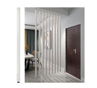 Divisorio portatile da pavimento a soffitto, in legno massello, separatore flessibile per interni (7root 185 cm/6 piedi)