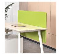 Divisorio portatile insonorizzato da scrivania, 60 cm, pannello privacy per ufficio, misura universale 100 cm (verde), migliora la messa a fuoco e la privacy dello spazio di lavoro