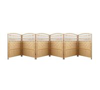 Divisorio portatile pieghevole oscurante per aule e ufficio, set da 6 pezzi (giallo, 50 x 30 cm), versatile e compatto