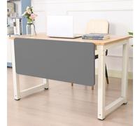 Divisorio Privacy Sotto la Scrivania con Pannello Fonoassorbente, Sichtschutz Unter Dem Schreibtisch, Riduci Il Rumore, Migliora la Concentrazione, Nascondi I Cavi(Dark gray,80x60cm/31.5x23.6in)