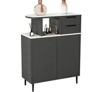 Divisorio, Schermi for la privacy, Separatore divisorio for spazio autoportante resistente, Divisori for partizioni indipendenti, Ufficio, Camera da letto, Studio(Gray,80)