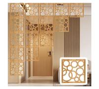 Divisorio sospeso - Divisorio spesso in legno-plastica per separare lo spazio versatile in casa, ufficio e decorazione fai da te - Soluzione divisoria elegante e funzionale