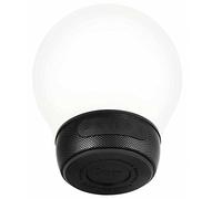 Divoom AURABULB/BK-Lampada con Bluetooth, USB, 3,5 mm, 5 diversi effetti di luce colore: nero
