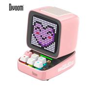 Divoom Ditoo-Pro Retro Pixel Art Altoparlante portatile Bluetooth Sveglia Tabellone LED fai-da-te, Regalo carino Decorazione della luce della casa