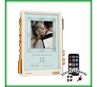 Divoom Times Frame 10.1" RGB Digital Photo Frame Pixel Art Smart Display Bianco
