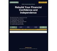 Divorce Money Reset -- 90-Day Transformational Planner: Rebuild Your Financial Confidence and Independence After Divorce -- Not Just Survive It