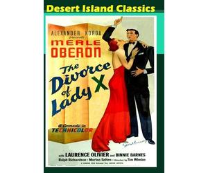 Divorce Of Lady X, The (DVD) Binnie Barnes Laurence Olivier Merle Oberon