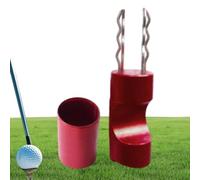 Divot da golf in metallo, strumento per Divot da golf Design intuitivo, | Metallo Strumento per riparare i buchi del golf, Forchetta per tappeto erboso, Strum