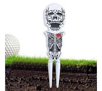 Divot Repair Tool - Strumento di riparazione per divot a forma di teschio, forchetta portatile per prato verde, accessori in lega di zinco, accessori da golf per uomini e donne