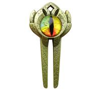 Divot Tool e marcatore per palline, gadget compatto in lega 3D, strumento per la riparazione del golf, per gli appassionati di golf, per gli appassionati di golf, familiari, amici, uomini, donne
