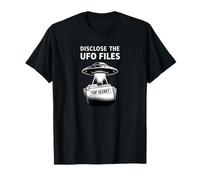 Divulgare i File UFO Minimal Alien Conspiracy Maglietta
