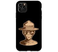 Divulgazione Alien Park Ranger UFO UAP Retro Sci-Fi Grafica Custodia per iPhone 11 Pro Max