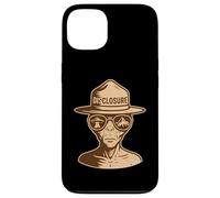Divulgazione Alien Park Ranger UFO UAP Retro Sci-Fi Grafica Custodia per iPhone 13