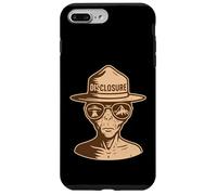 Divulgazione Alien Park Ranger UFO UAP Retro Sci-Fi Grafica Custodia per iPhone 7 Plus/8 Plus