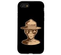 Divulgazione Alien Park Ranger UFO UAP Retro Sci-Fi Grafica Custodia per iPhone SE (2020) / 7 / 8