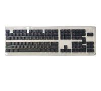 divuukyi 115Key Black Knights Keycap Set EDMs Altezza Double Shot PBT per Migliora la digitazione su computer e laptop