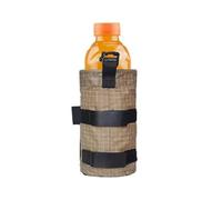 divuukyi Borsa leggera delle bottiglie di acqua di viaggio all'aperto portatile della borsa delle bottiglie di durevolezza per il lungo viaggio, cachi
